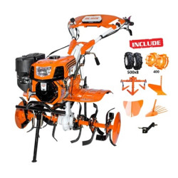 Ruris  732 ACC Profi rotációs kapa 7,5LE 208cm3 + kerék, eke, adapter