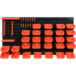 Vorel Fali szerszámtartó 48 részes