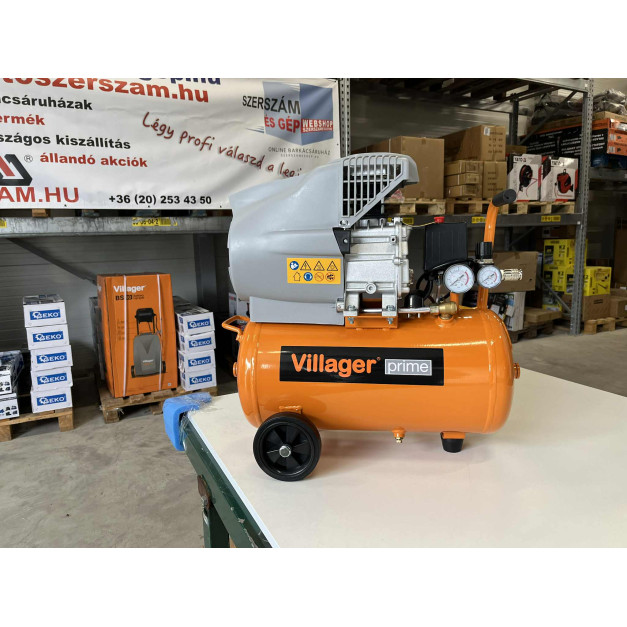 Villager 24 literes olajos kompresszor 1500 W, 8 Bar