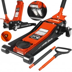 BJC 3 tonnás alacsony profilú krokodil emelő 80-510 mm, dupla pumpás