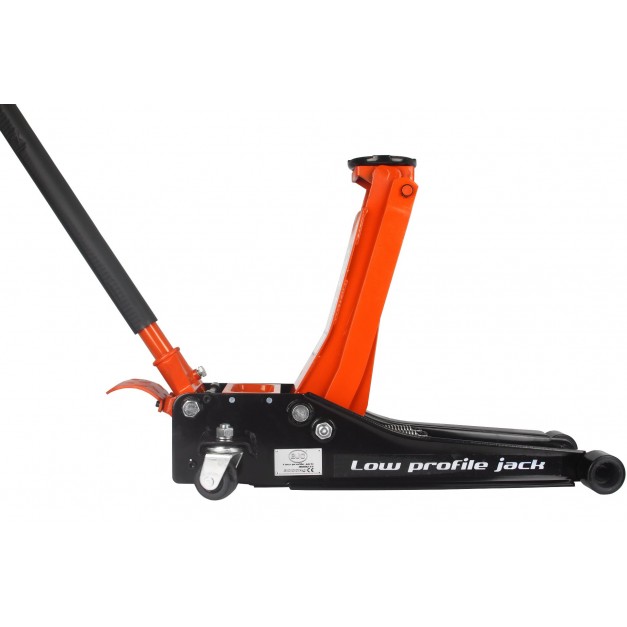BJC 3 tonnás alacsony profilú krokodil emelő 80-510 mm, dupla pumpás
