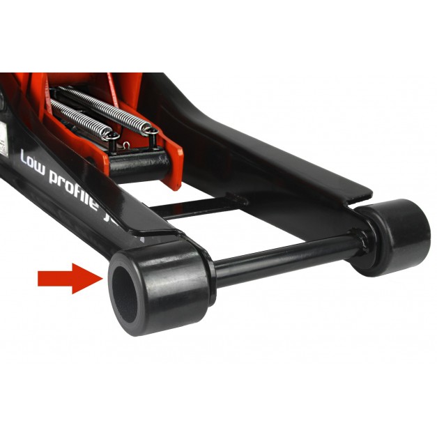 BJC 3 tonnás alacsony profilú krokodil emelő 80-510 mm, dupla pumpás
