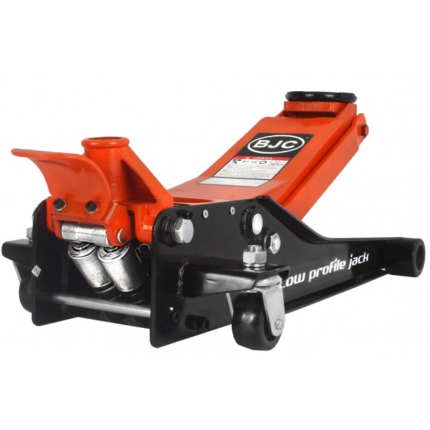 BJC 3 tonnás alacsony profilú krokodil emelő 80-510 mm, dupla pumpás