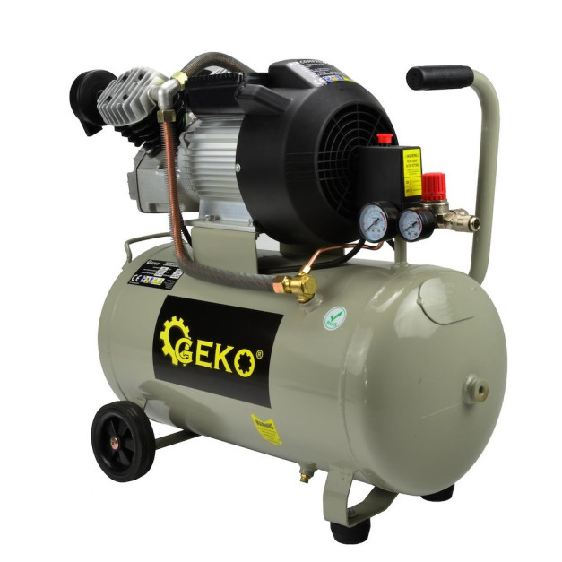 Geko 50 literes 2 hengeres kompresszor 2.2Kw-os
