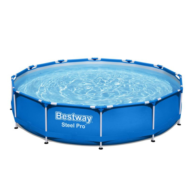 Bestway® Steel Pro™ 56681 medence, szűrővel és szivattyúval, 366 x 76cm