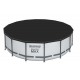 Bestway® Steel Pro MAX 5612Z medence, szűrővel, szivattyúval, létrával és ponyvával, 488 x 122 cm