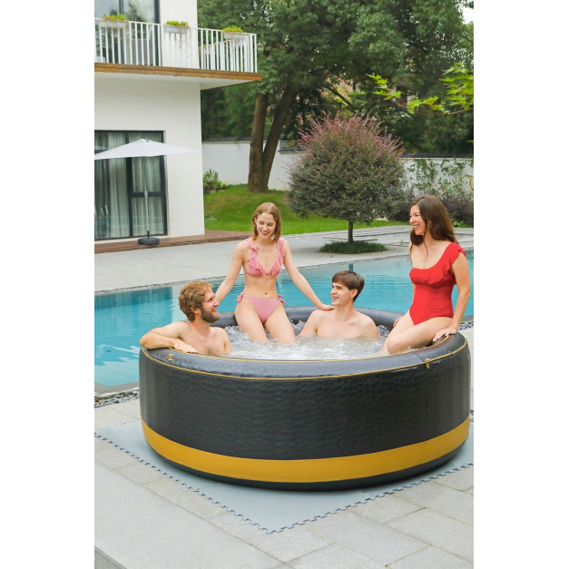 MSpa® Prémium Luxus Exotic felfújható pezsgőfürdő, 6 személyes, 930 literes, 204x70 cm
