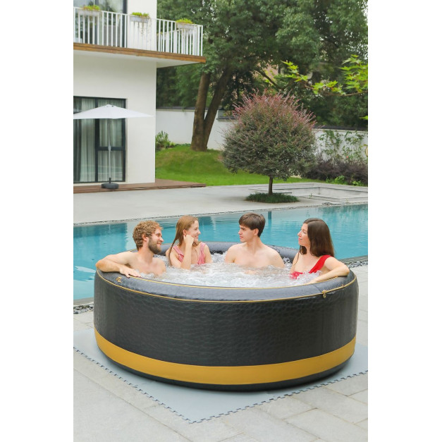 MSpa® Prémium Luxus Exotic felfújható pezsgőfürdő, 6 személyes, 930 literes, 204x70 cm