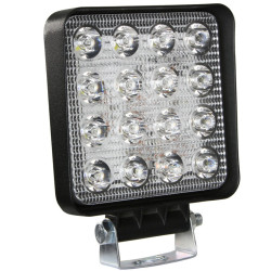 Marpol LED lámpa, 110X110X35mm,  9-36V