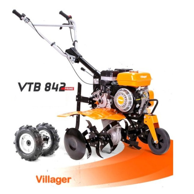 Villager benzines rotációs kapa 212 cm³, 6,9 Lóerő , 80cm munkaszélesség + járókerék
