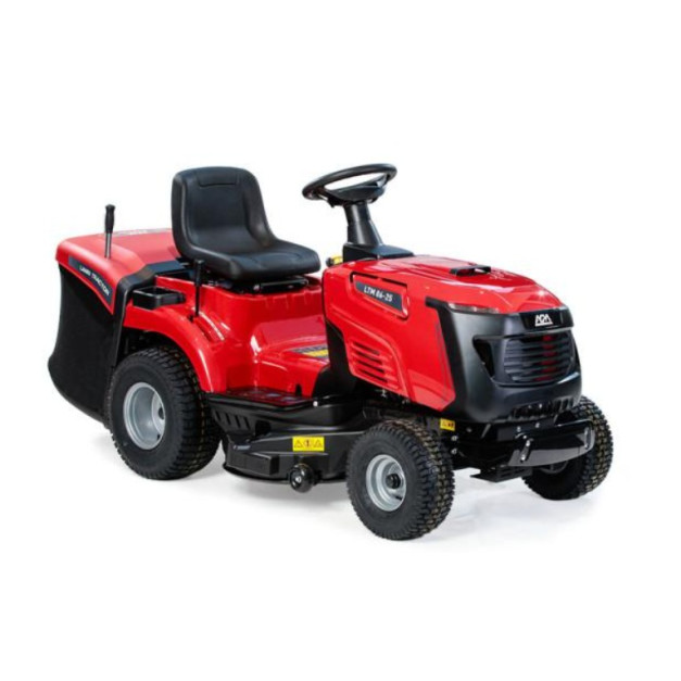 AGM LTM 86-25 benzines Fűnyíró traktor 413 cm³ LONCIN motorral,  200 literes gyűjtővel, vágássz.: 860 mm 