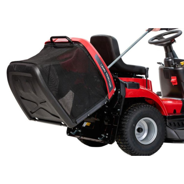 AGM LTM 86-25 benzines Fűnyíró traktor 413 cm³ LONCIN motorral,  200 literes gyűjtővel, vágássz.: 860 mm 