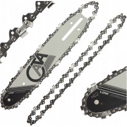 CATA láncfűrész láncvezető  10", 40 szem, 1,3mm, 3/8"+ 2 db lánc