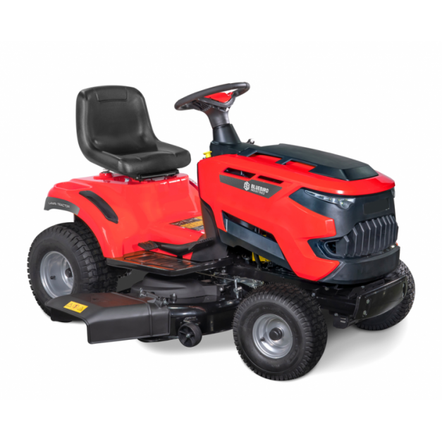 BLUEBIRD oldalkidobós fűnyíró traktor 452 ccm, 12 LE, 108 cm munkasz.