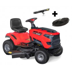 BLUEBIRD oldalkidobós fűnyíró traktor 452 ccm, 12 LE, 108 cm munkasz.