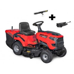 BLUEBIRD gyűjtős fűnyíró traktor 452 ccm, 10,8 LE, 92 cm munkasz.