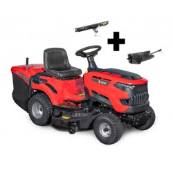 BLUEBIRD gyűjtős fűnyíró traktor (Loncin) 586 ccm, 17 LE, 102 cm munkasz. 