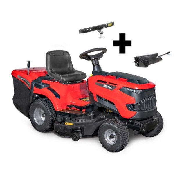 BLUEBIRD gyűjtős fűnyíró traktor (Loncin) 586 ccm, 17 LE, 102 cm munkasz. 