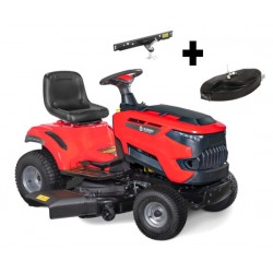 BLUEBIRD oldalkidobós fűnyíró traktor 432 ccm 11,5 LE, 98 cm munkasz.