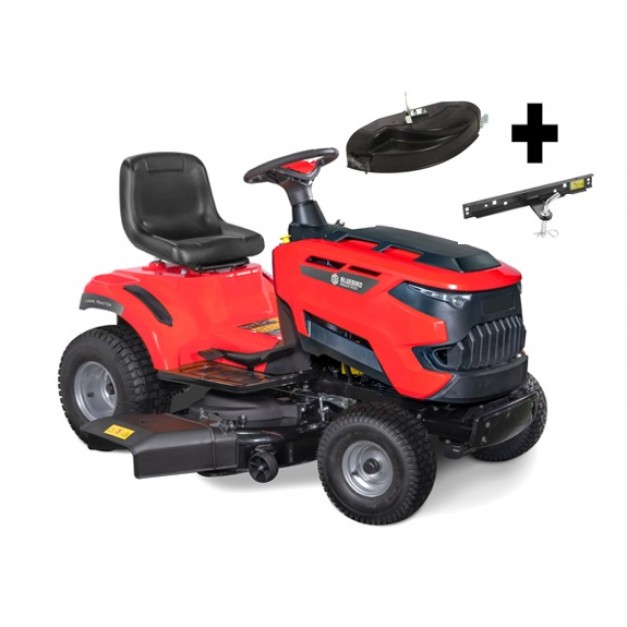 BLUEBIRD oldalkidobós fűnyíró traktor 352 ccm, 9 LE, 86 cm munkasz.