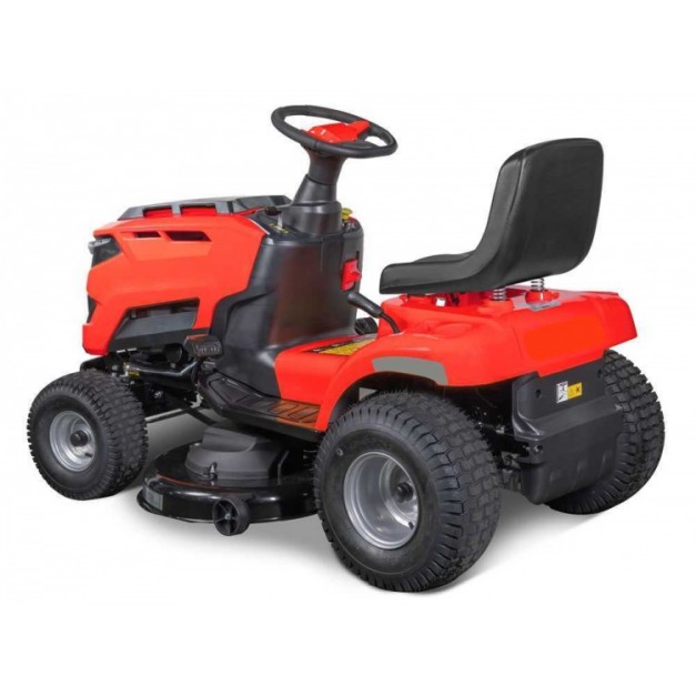 BLUEBIRD oldalkidobós fűnyíró traktor 352 ccm, 9 LE, 98 cm munkasz.