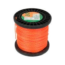 FLO Fűkasza damil csavart négyszög 2,4 mm x 90 m