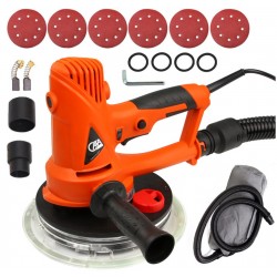 CATA fal- és gipszkarton csiszoló 180 mm, 710 W, LED