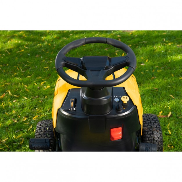 Riwall fűgyűjtős fűnyíró traktor, 452ccm Loncin motoros, 12,5 Le, 92 vágásszélesség 