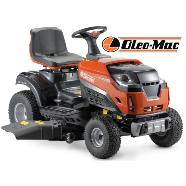 Oleo-Mac OM 99 L/14,5 K benzines oldalkidobós fűnyíró traktor, 432 cm³, 98 cm vágás sz. 