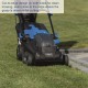Scheppach akkus fűnyíró indukciós motorral 4 az 1-ben 2x20V, IXES 20 V (akku és töltő nélkül)