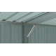 Riwall Pro 3x6 méteres antracit fém garázs/tároló 3x6m nyeregtetővel