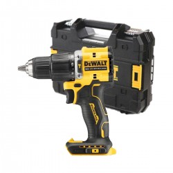 DEWALT Akkus ütvefúró-csavarozó 18 V szénkefe nélküli 68 Nm (akku és töltő nélkül + TSTAK)