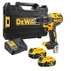 DEWALT Akkus ütvefúró-csavarozó 18 V szénkefe nélküli, 70Nm (2 x 5,0 Ah akku + töltő) DCD796P2