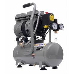 Kraft&Dele olajmentes kompresszor, 9 literes, 550 W, 8 bar