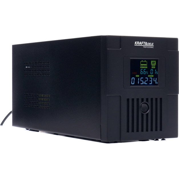 Kraft&Dele szünetmentes tápegység UPS 1500VA LCD