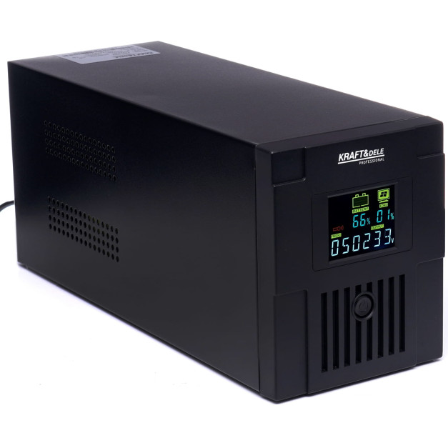 Kraft&Dele szünetmentes tápegység UPS 1500VA LCD