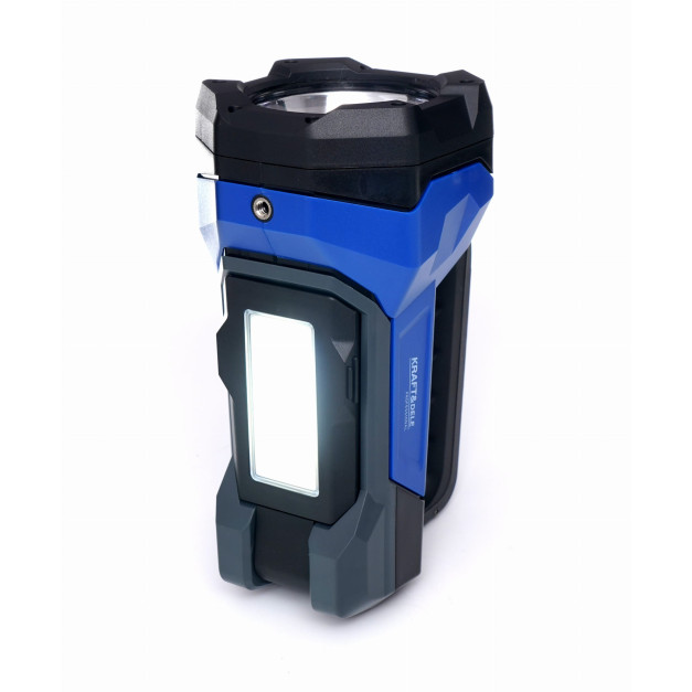 Kraft&Dele akkumulátoros LED zseblámpa, 1000 lm, USB-C