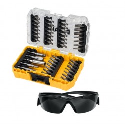 DEWALT Bithegy készlet 47 részes + Védőszemüveg
