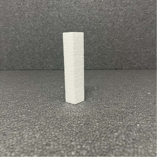 Polisztirol 3D I betű, 11 cm 
