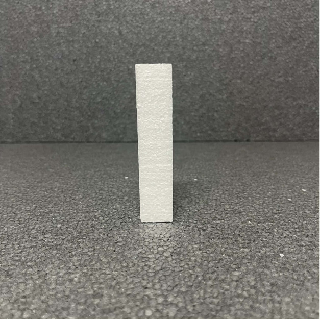 Polisztirol 3D I betű, 11 cm 