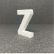 Polisztirol 3D Z betű, 11 cm 