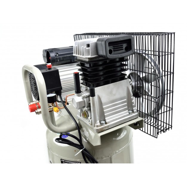 Geko 100 literes olajos álló kompresszor 390 l/perc, 8 bar, 230V