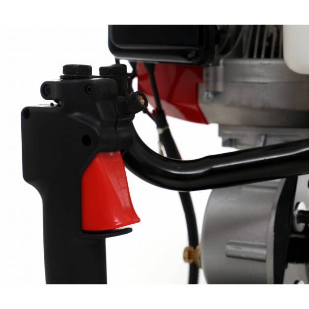 Kraft&Dele benzines talajfúró motor, fúrószár nélkül, 5,2 LE / 3,8 kW