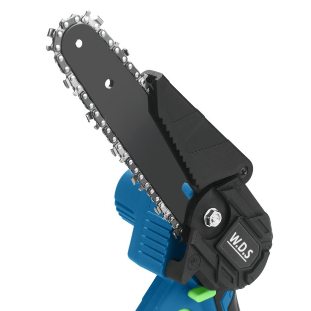 Kraft&Dele mini akkus láncfűrész szett 6", 21 V, töltővel és 2 db akkuval