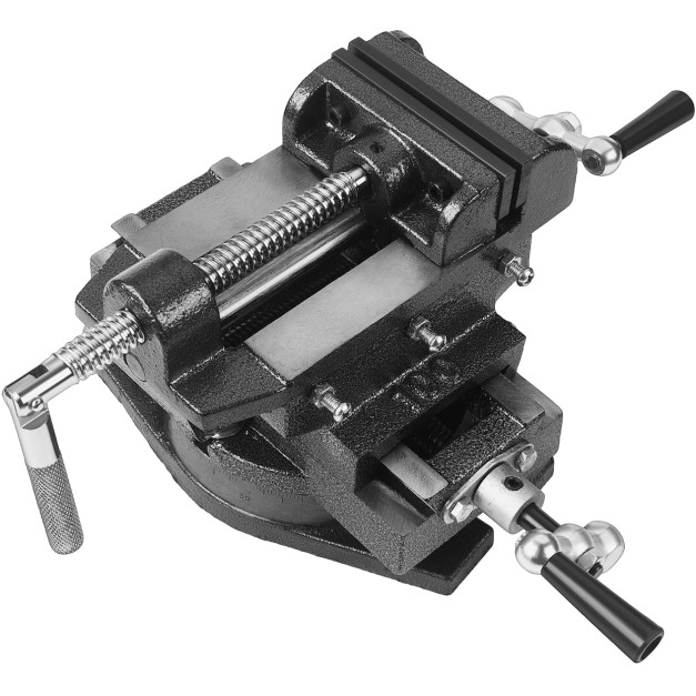Kraft&Dele kereszttengelyes gépsatu 100 mm-es pofával