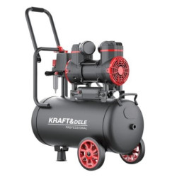 Kraft&Dele olajmentes kompresszor, 24 literes, 1300 W, 8 bar