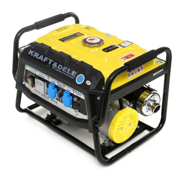 Kraft&Dele benzines áramfejlesztő 2x230V, 1x12V, 3500W, AVR