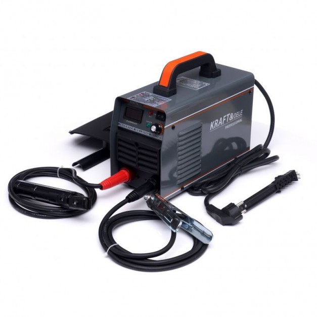 Kraft&Dele 330 Amperos LCD kijelzős inverteres hegesztő + munkakábelek