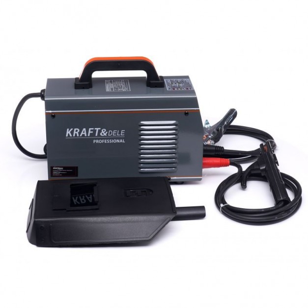 Kraft&Dele 330 Amperos LCD kijelzős inverteres hegesztő + munkakábelek