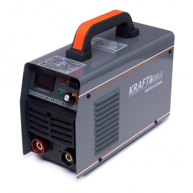 Kraft&Dele 330 Amperos LCD kijelzős inverteres hegesztő + munkakábelek